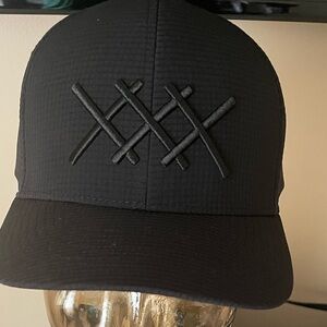 *NWT* Rhone XXX Change Up Cap Adult Black Adjustable Strapback Performance Hat